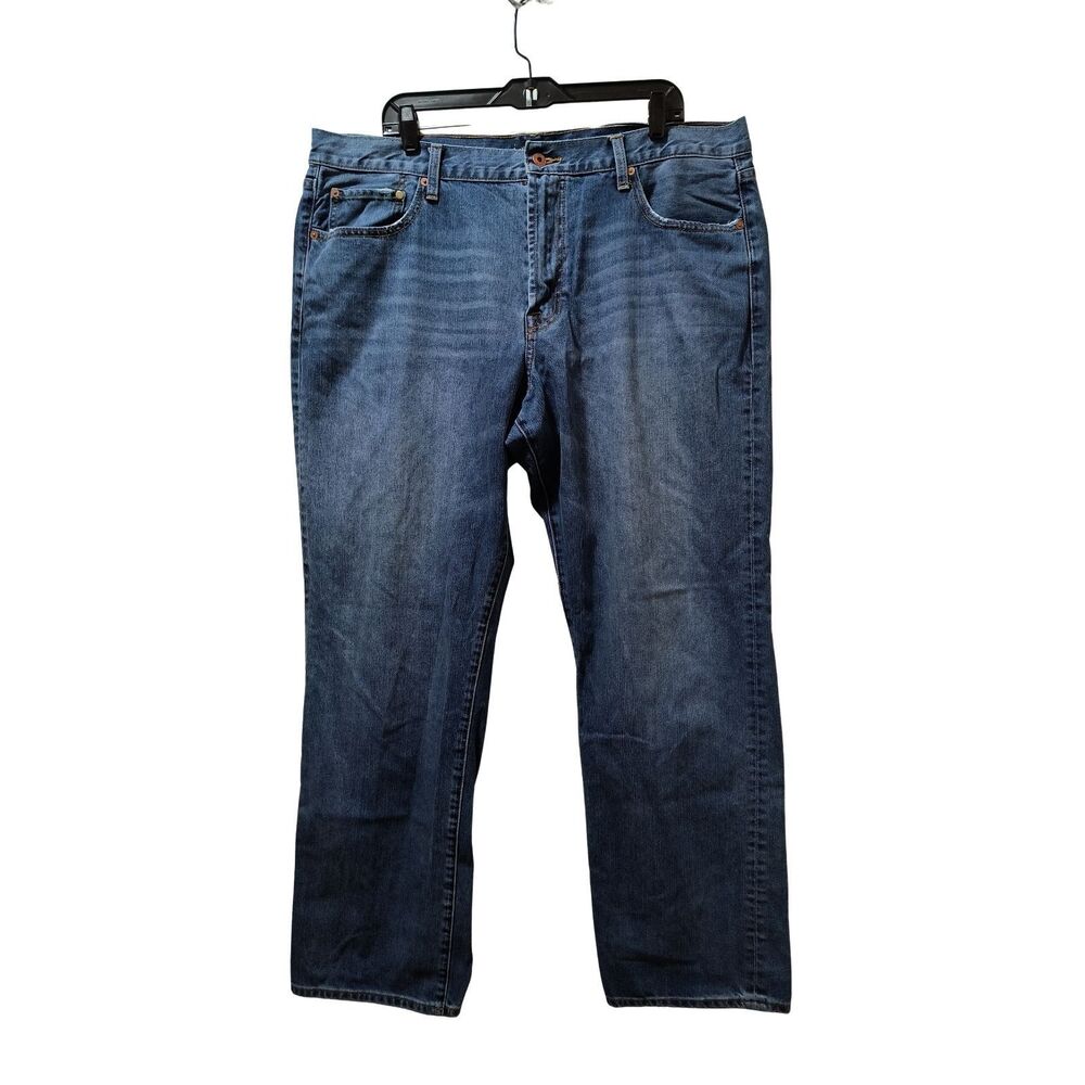 Lucky Brand 181 Relaxed Straight Jeans Men’s 40x32 Medium Wash Blue Denim